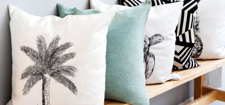 cushions from ais homeware range